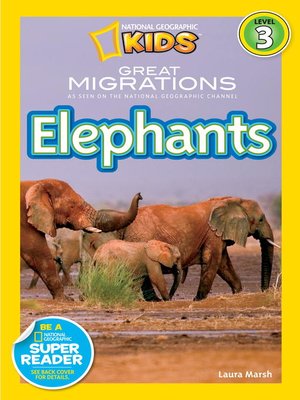 cover image of National Geographic Readers: Great Migrations Elephants